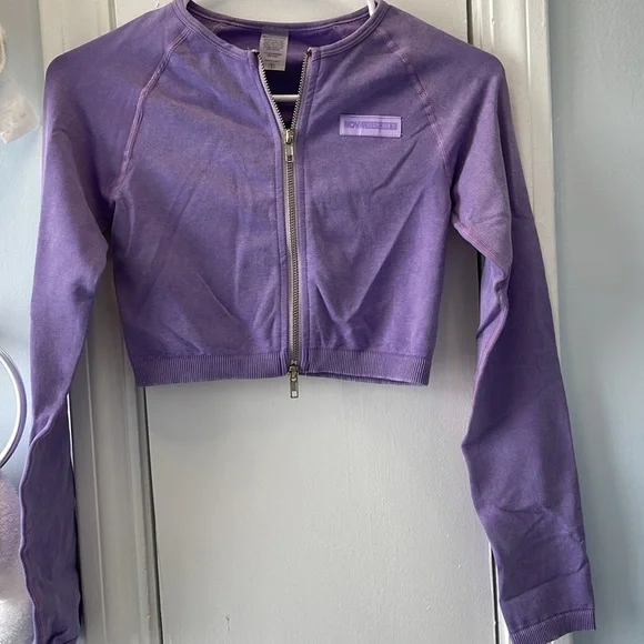 Fashion Nova Workout Crop Jacket NWT - Picture 3 of 6